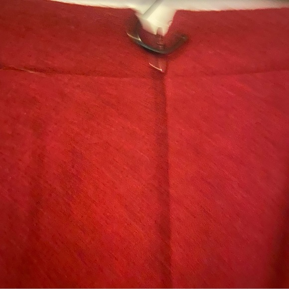 J. Crew Mercantile Burgundy red wool blend pencil skirt size 6 - Picture 5 of 6